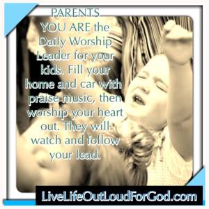 worship with your kids
